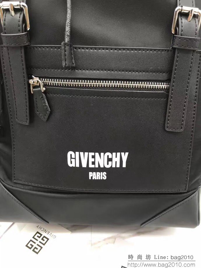 GlVENCHY紀梵希 牛津布配牛皮 男款 雙肩背包 B005689  tsg1157